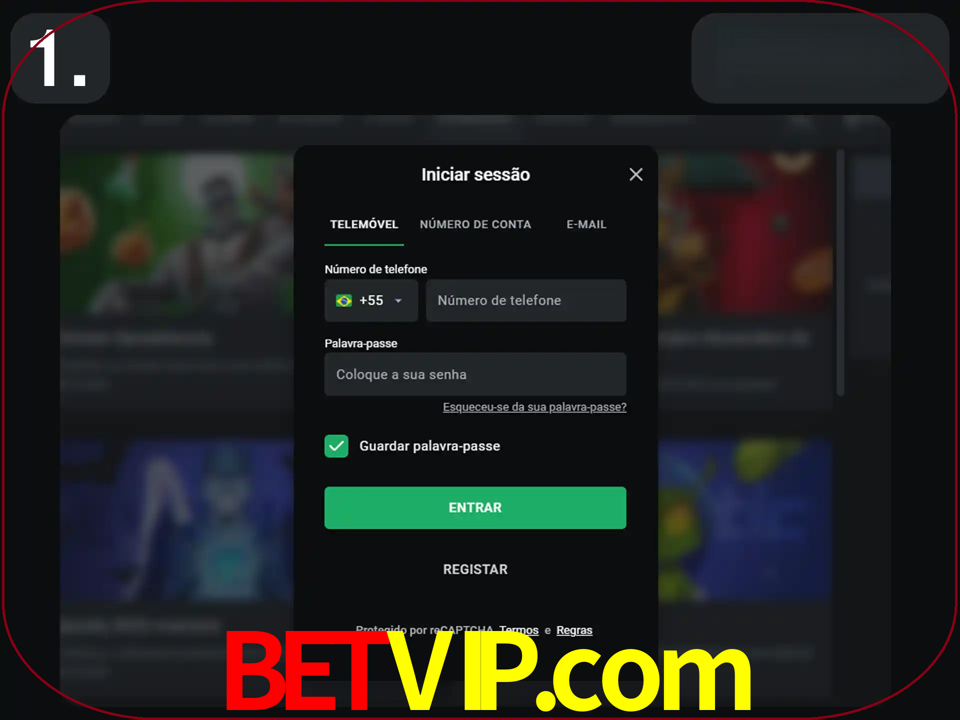 Acesse o site.