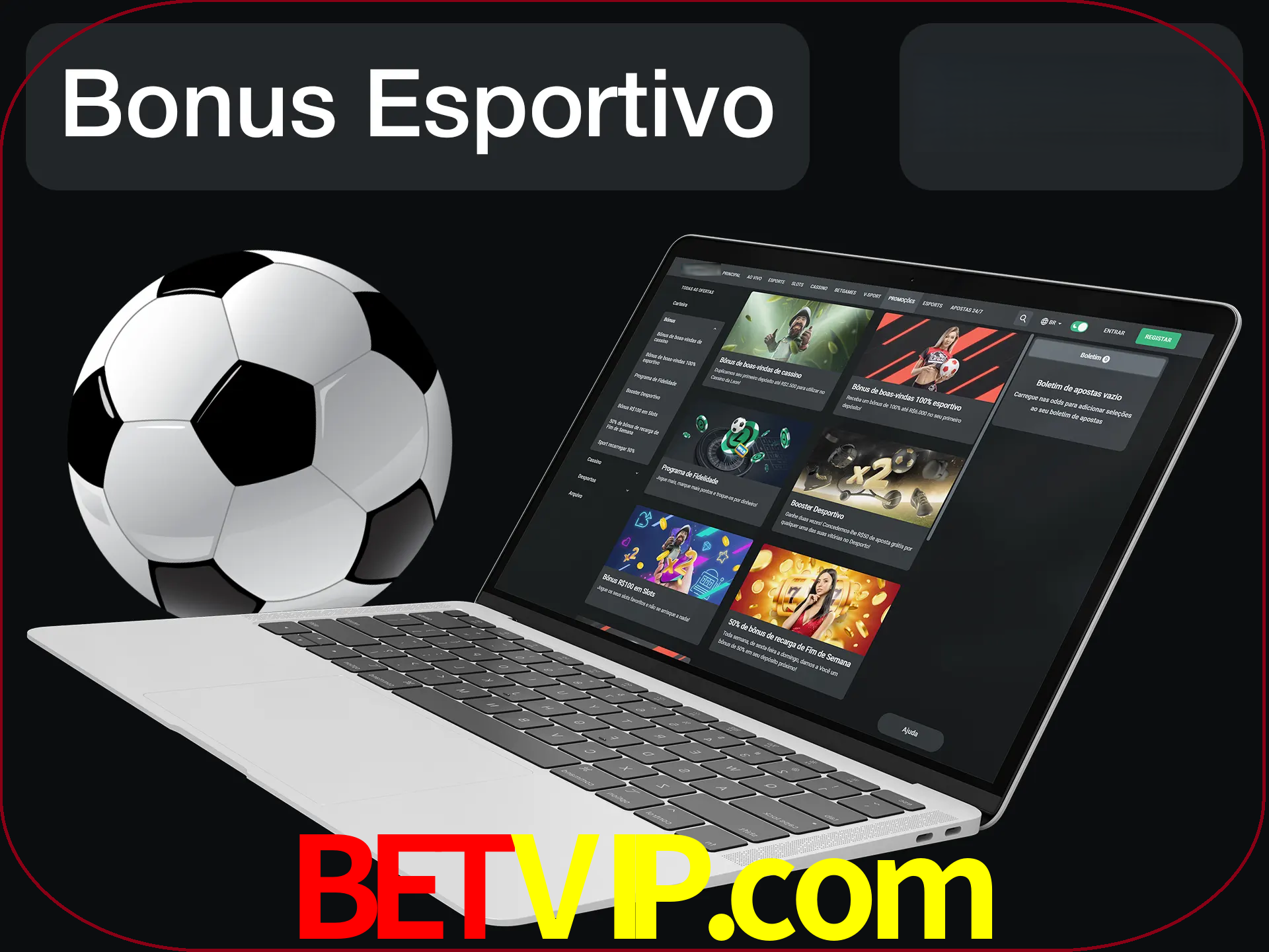 Antes de começar a apostar, use o bônus esportivo.