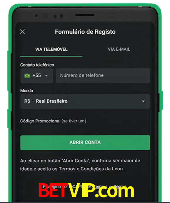 Cadastre-se em LeonBet seguindo passos simples.